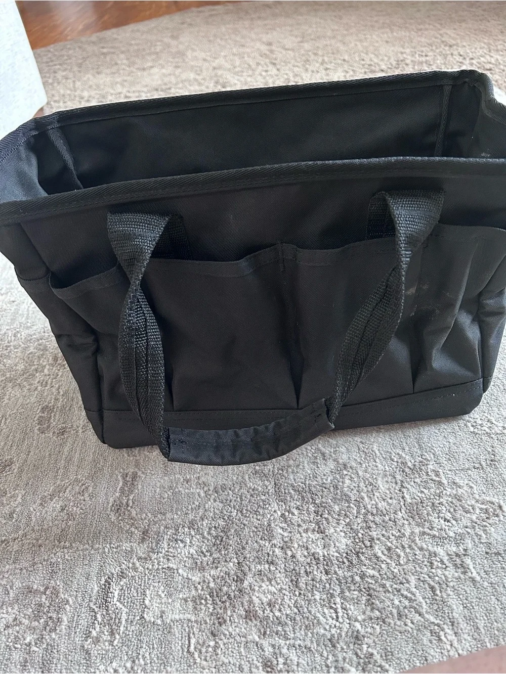 Carhartt Utility Tool Tote Black New Rain Defender Sturdy Comfort Grip Polycor